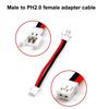 5 шт. Преобразовательный кабель от Ph2.0 Male/Female к Mx2.54Mm для литиевой батареи 24AWG Длина 5 см Силиконовый провод