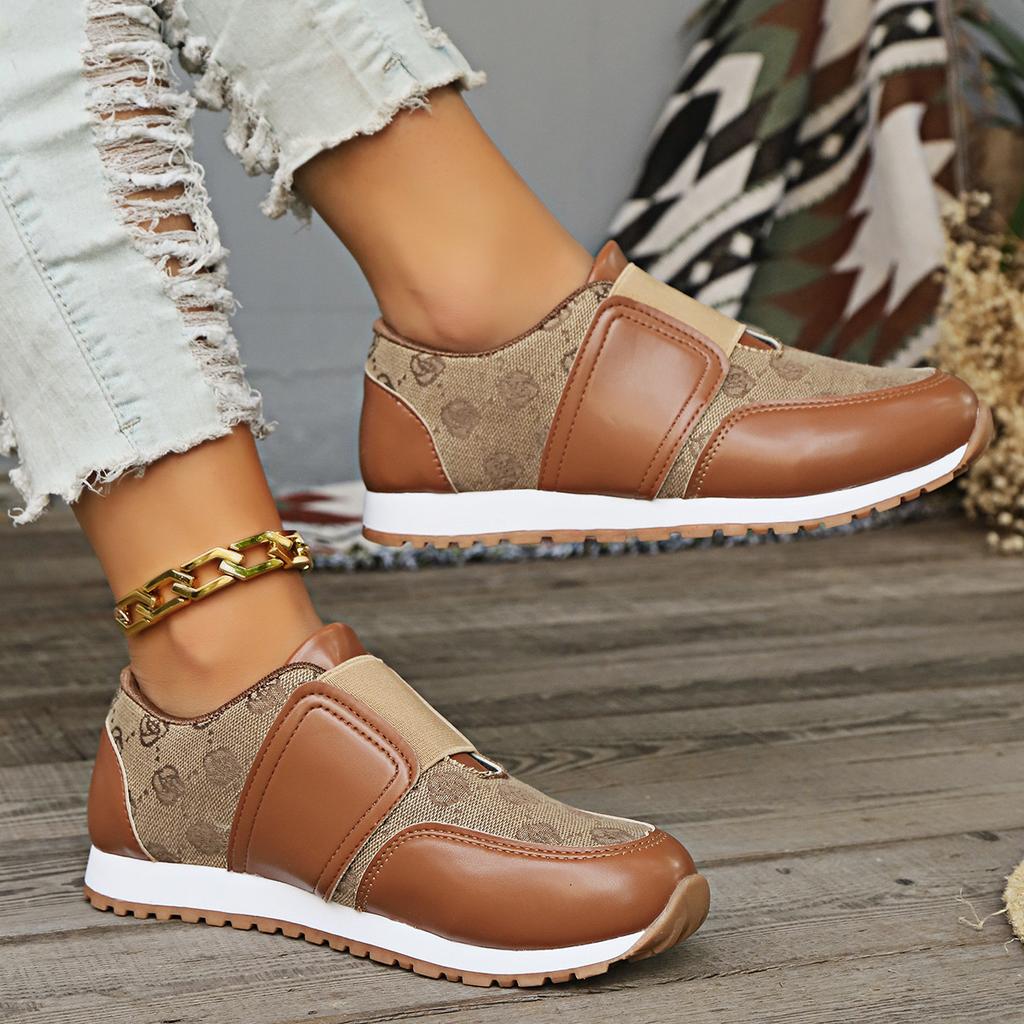 Роскошные брендовые удобные повседневные спортивные туфли женская обувь мода 2024 весна дышащая мода слипоны на плоской подошве вулканизированные туфли