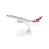 Масштаб 1/400 Сплав Самолет 350 Mauritius Airways 16см Модель самолета A350 Детская игрушка Модель самолета для подарка ребенку для коллекции