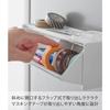 Yamazaki Magnetic Masking Tape Storage Case White W26xD8xH9cm Tower