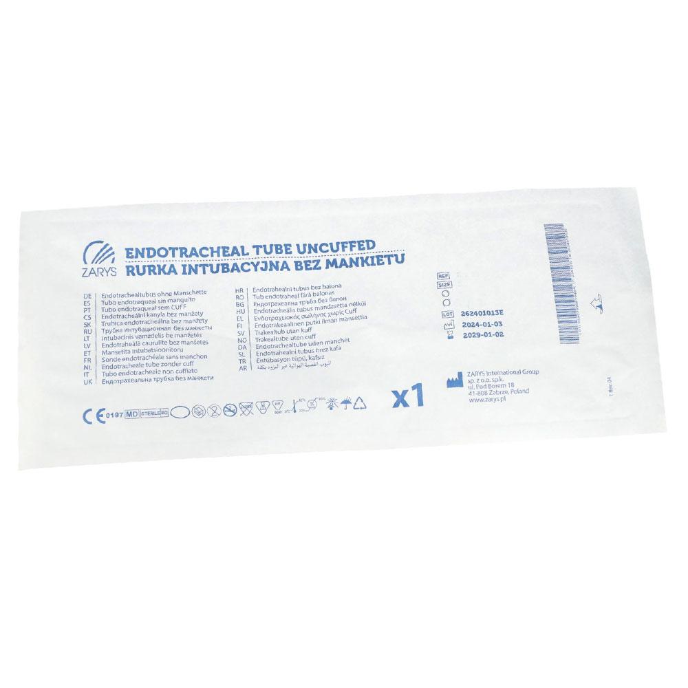 Endotracheal Tube Without Cuff 3.0 1 Piece