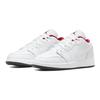 Детские кроссовки Air Jordan 1 Low GS White Gym Red University-Blue Black 553560-164