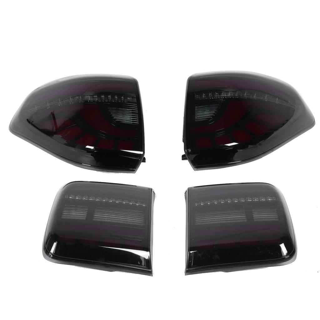 Полностью светодиодные динамические задние фонари с дымчатым стеклом, водонепроницаемость IP67, подходят для Nissan Patrol Y62 2010 2019