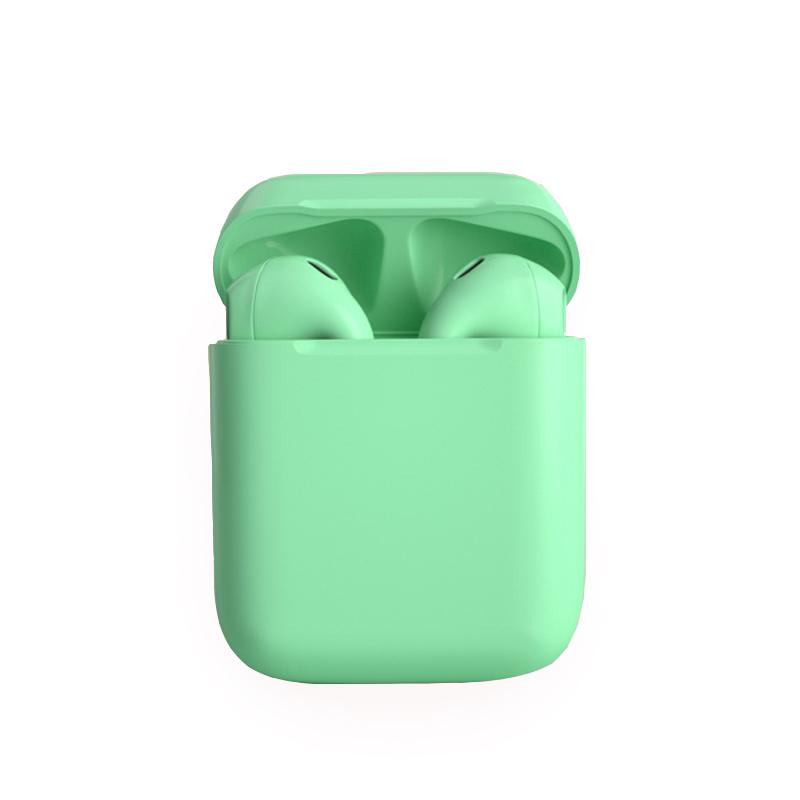 Обновленные наушники Inpods 12 TWS Bluetooth 5.3 с низким уровнем задержки и шумоподавлением, супербасовые наушники с микрофоном для iPhone Xiaomi Huawei