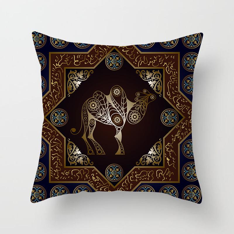 Праздничный чехол для подушки, домашний текстиль, декоративная квадратная мягкая подушка для дивана, чехлы для сидений с цифровой печатью, чехол для подушки 45x45 см