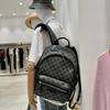 Backpack Classic Plaid Pattern Backpack Men's Outdoor Travel Bag College School Bag Computer Bag