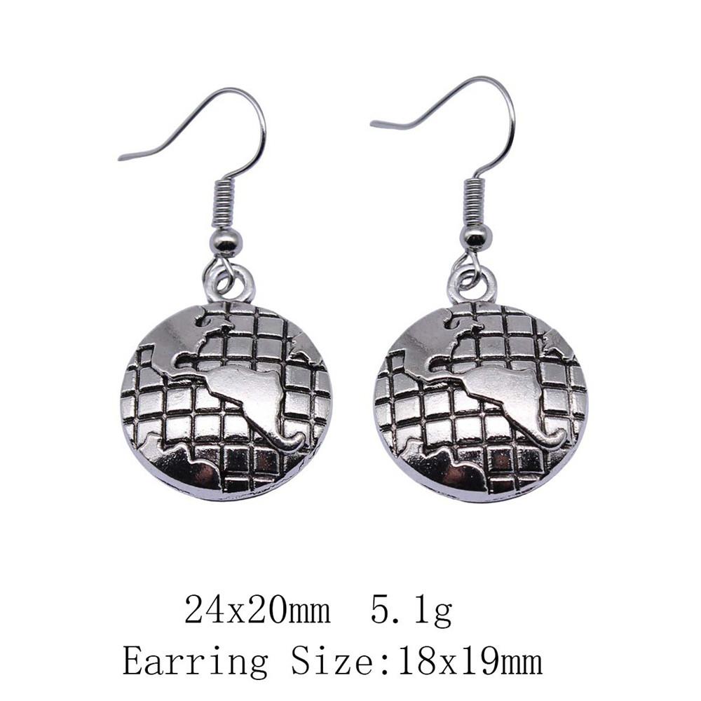 Комплект сережек на День благодарения, серьги-подвески и подвески на тему путешествий в самолете и Рождество, женские сумки, необычные серьги