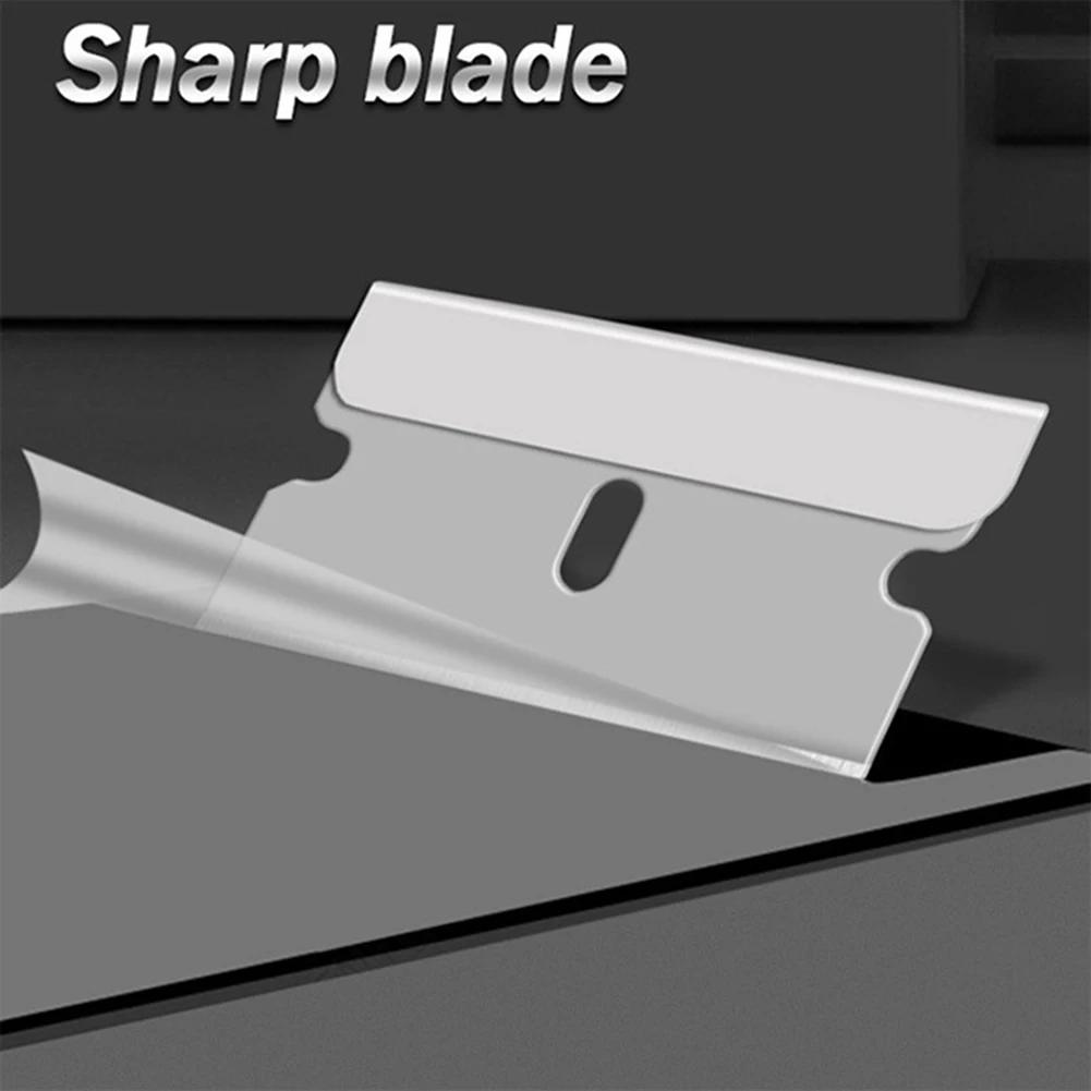 11pcs Cleaning Spatula Glass Ceramic Hob Scraper Cleaner Remover Steel Blades Cleaning Tools With 10 Blades Cooker-Tools