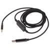 Headphone Sound Cable Replacement USB Gaming Headset Cord with in Line Volume Control Mute Button for Beyerdynamic