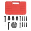 14Pcs AC Compressor Clutch Removal Kit Rust Proof Versatile AC Compressor Clutch Installer Puller