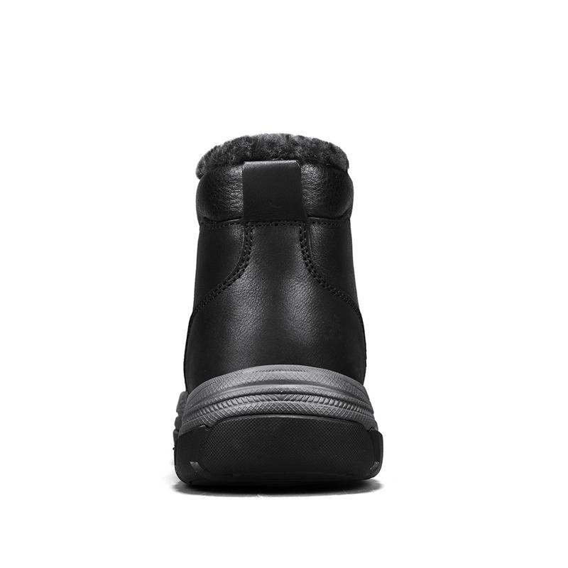 Мужские зимние ботинки, ретро-армейские ботинки, кожаные, противоскользящие, износостойкие, мужские зимние ботинки для активного отдыха