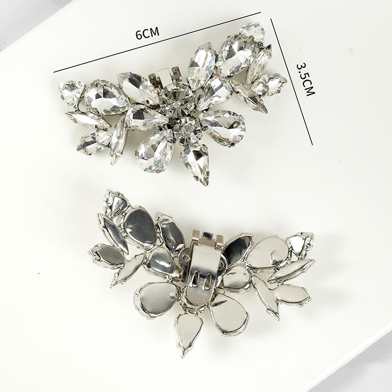 1 шт. съемные зажимы для обуви свадебные украшения для обуви невесты женские подвески на высоком каблуке пряжка ювелирные изделия декор для обуви