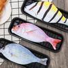 Fish Pencil Bag Carp Pen Bag Realistic Fish Stationery Pouch Pen Pencil Case With Zipper Back To School Pencil Pouch Pen Bag