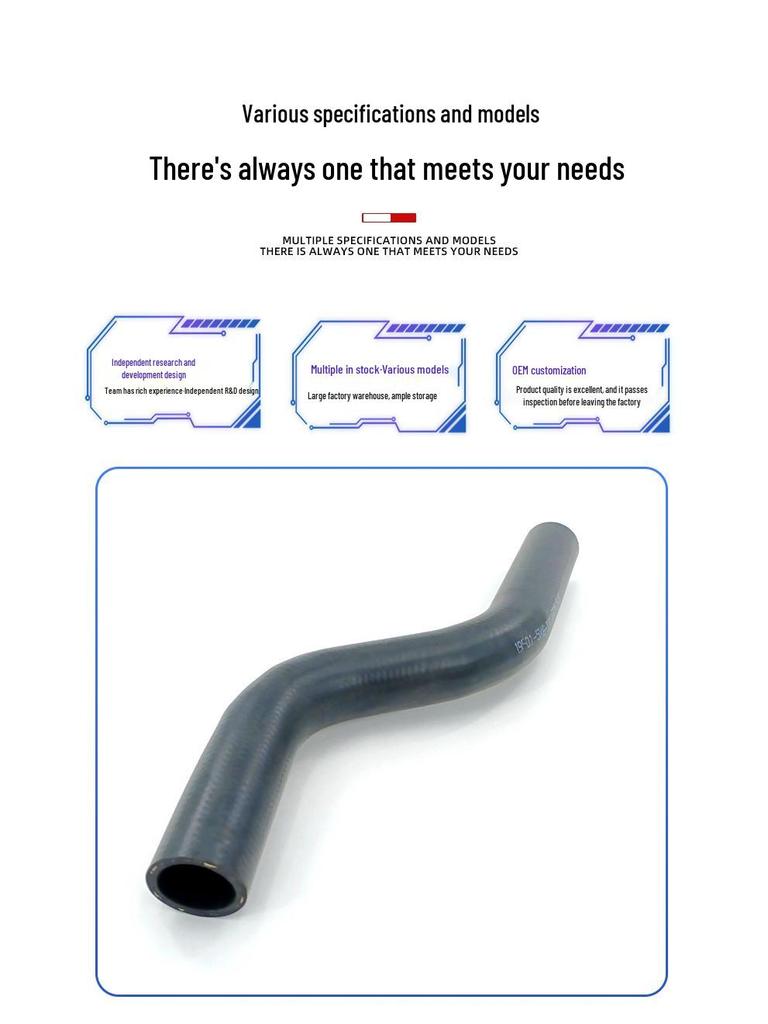 Upper Radiator Water Hose for 200019 Car Accessories, Part No. 19501-5X6-J00