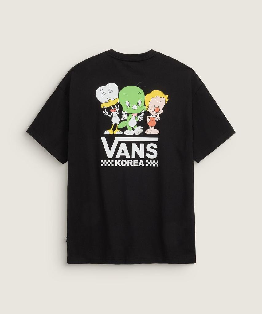 VANS Dooly Корея Футболка с коротким рукавом - Черный / Vn0012Pvblk1