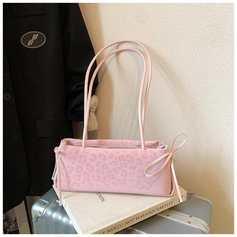 Leopard print bag women's large-capacity new summer leisure niche shoulder underarm bag work commuter bag