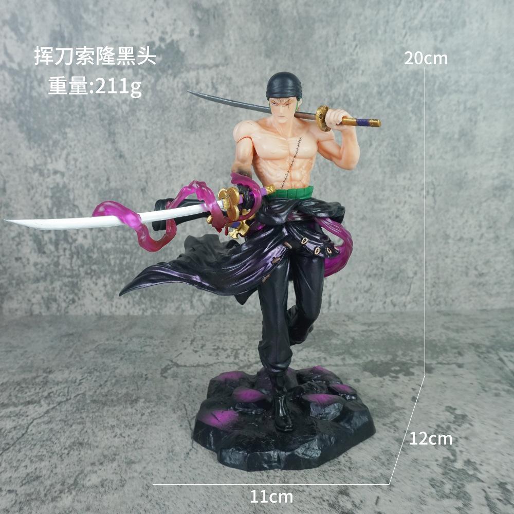 One Piece Anime Action Figure Set Luffy Roronoa Zoro Sabo Portgas D Ace Vinsmoke Sanji Collectible PVC Model Dolls