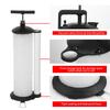 Chiciris Oil Liquid Extractor, Vacuum Liquid Extractor 7L Oil Pump Compact Lightweight Design with 4 Extraction Tubes for Engine Oil Transfer