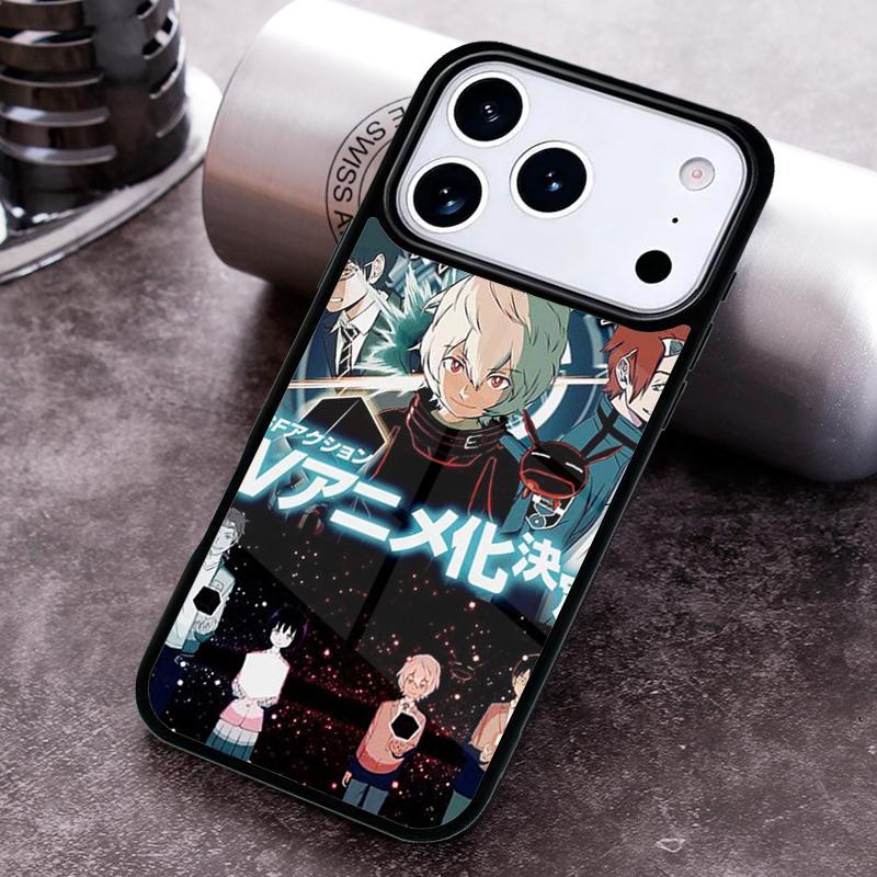 Чехол для телефона World Trigger для iPhone 17,16e,15,14,13,12,11, Mini, Pro, MAX, мягкий силиконовый чехол