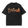 Amazing Monkey Punch Cute Animal Tshirt For Men Crew Neck Cotton Washed T Shirts  Short Sleeve Tee Shirt New Arrival Clothing
