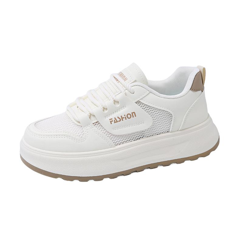 2025 Summer New Breathable Ins Tide Korean Version Mesh Shoes Female Students Street Shooting Running Sports Casual Shoes H151