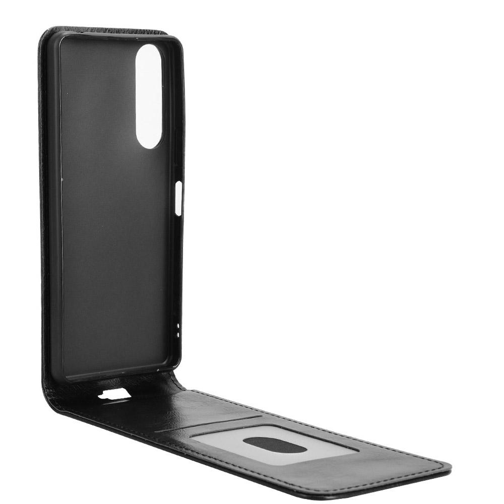 Чехол для Sony Xperia 5 IV 5G с отделением для карт, магнитный вертикальный откидной кожаный чехол для телефона