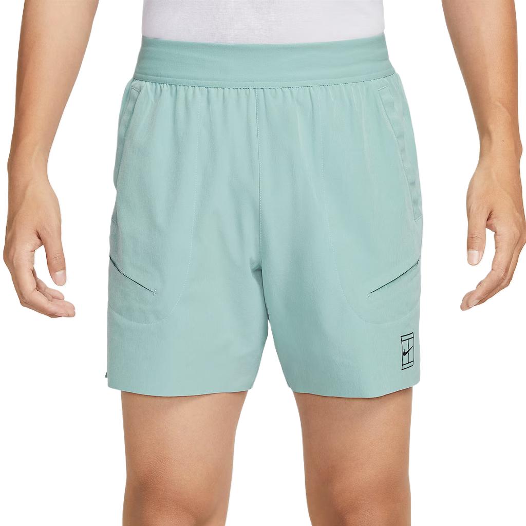 Nike Court Advantage Dri-FIT Удобные Универсальные Модные Шорты Миди с Завышенной Талией Спортивные Шорты для Мужчин FZ6914-017