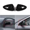 Glossy Black Side Rear View Mirror Cover Cap Trim For Toyota Yaris Cross +