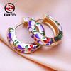 Round Clip Earrings For Women Fashion Hoop Earrings Jewerly For Wedding Party Gifts Earrings