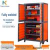 Industrial Heavy-Duty Workshop Tool Cabinet with Double Doors for Multi-Functional Tool Storage