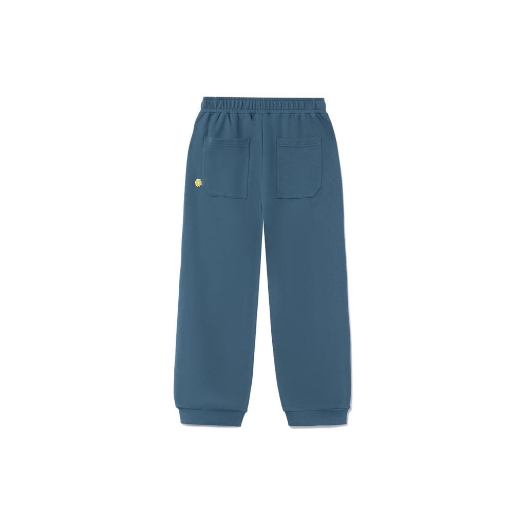 Li Ning Sports Fashion Series однотонные свободные трикотажные джоггеры с манжетами мужские джоггеры зеленые AKLRF11-2