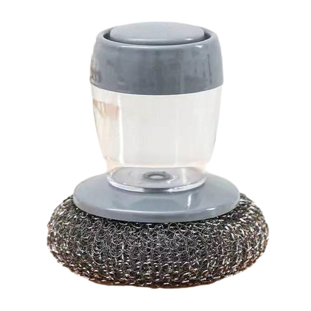 Кухонная щетка для чистки плиты сизаль толстая коричневая короткая ручка круглая тарелка для мытья посуды бамбуковый и деревянный горшок