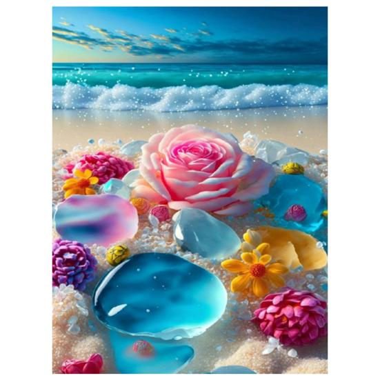 1 комплект, комплект для рисования со стразами, изысканное сердце, цветочный узор, стразы, художественный проект, украшение для дома