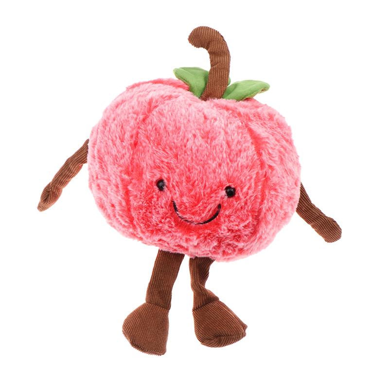 Творческая плюшевая игрушка в виде фруктов, мультяшная кукла с арбузом и вишней, мягкая плюшевая подушка Kawaii, украшение для дома, праздничные подарки