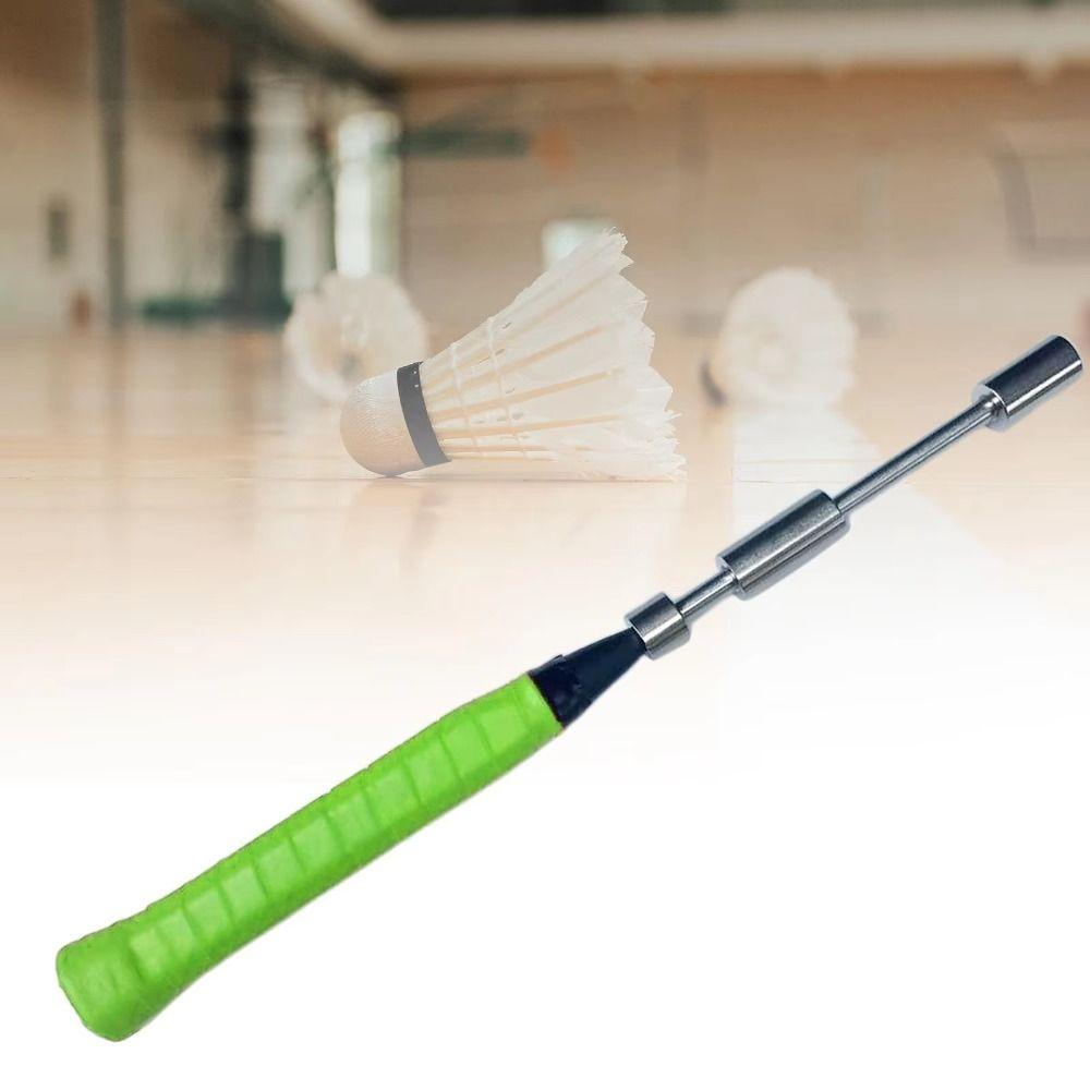 Съемный тренажер для свинга ракетки Инструмент для тренировок из нержавеющей стали Бадминтон Ракетные виды спорта