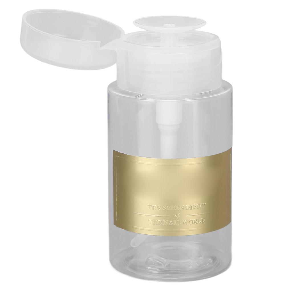 Press Bottle Makeup Remover Moisturizing Water Nail Remover Press Bottle Empty Bottle