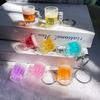 Брелок для ключей True Proof Beer Glass, пивные украшения, креативный пивной бокал, пивные украшения, брелок для ключей