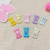2.5cm Oil Drop Dopamine Color Hair Clip Small Bone Sweet Cute Girl BB Clip Side Bangs Broken Hair Small Hair