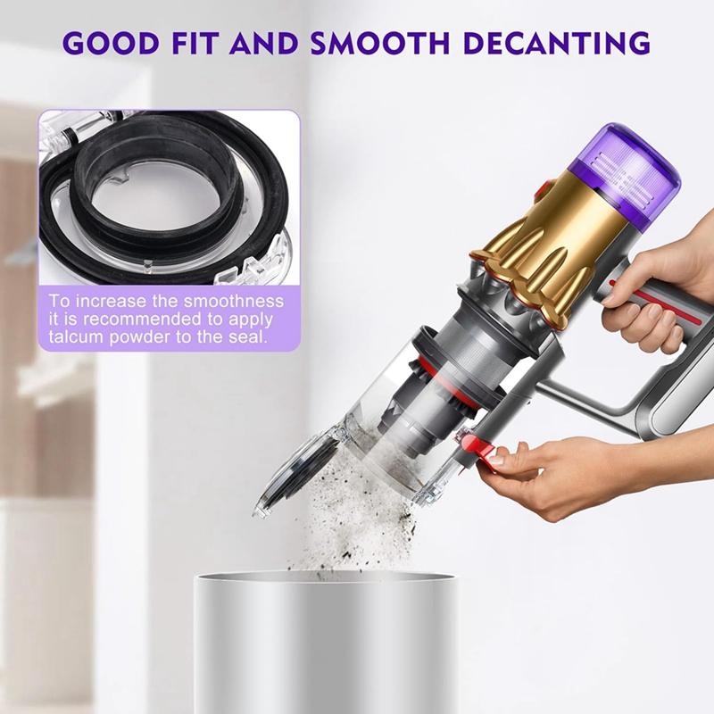 Пылесборник для пылесоса Dyson V12 SV18 SV20 Detect Slim/V10 Digital Slim, сменная насадка для контейнера, номер детали 965272-01