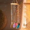 Suncatcher Crystal Dream Catchers Rainbow Catcher Crystal Stone Prism Star Moon Sun  Indoor Window Car Hangings Garden Decor