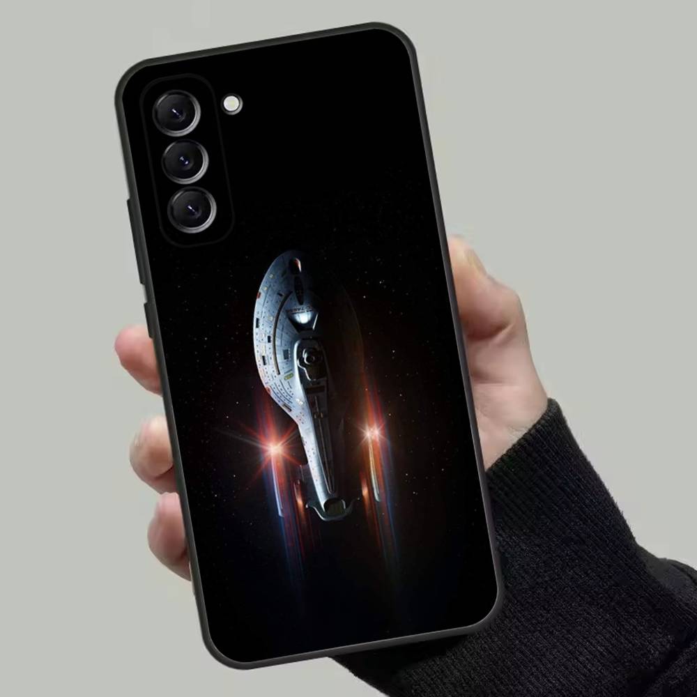 Чехол для телефона S-Star-Trek для Samsung Galaxy A13, A21s, A22, A31, A32, A52, A53, A71, A80, Мягкий черный корпус