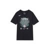 Los Angeles Clippers Logo Print Basketball T-Shirt Men Tops Black DQ8987-010
