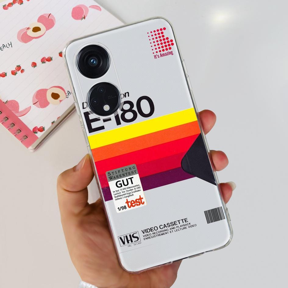 6.43" For OPPO Reno8 T 4G Case Soft Silicone Cover Cute Fashion Printed Bumper Funda For OPPO Reno 8T CPH2481 Coque Reno8T Cover