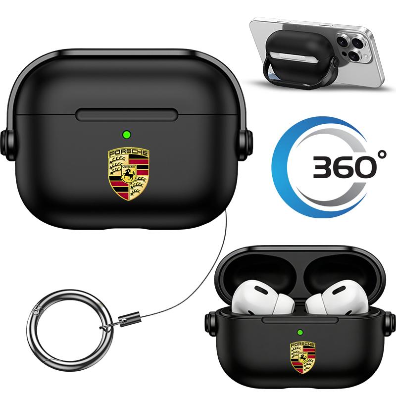 Для Porsche Cayenne GTS Panamera Carrera GT3 Для Airpods 1/2/3/4 pro2 3 Чехол Защитный Беспроводной Защитный Чехол Наклейка