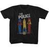 Kids The Police Synchro Music T-shirt Tops Tees Men's Women's Unisex