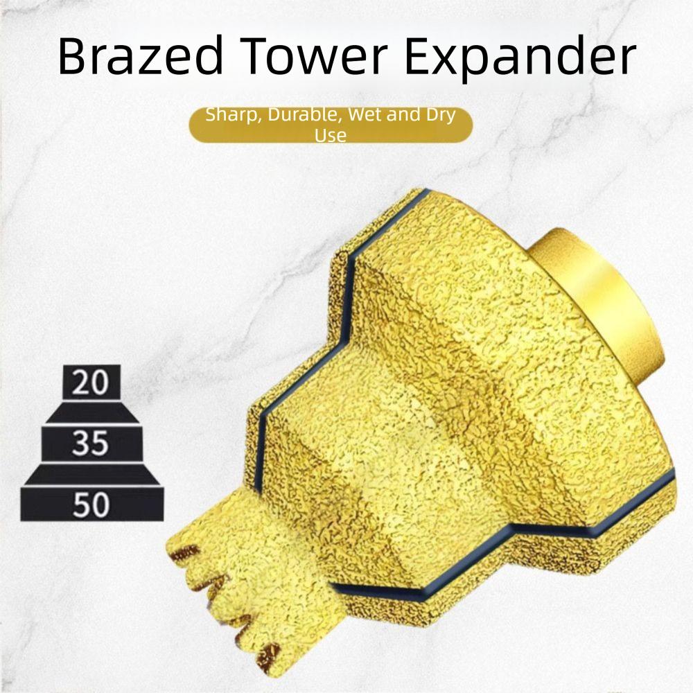 Stepped Design Milling Tile Multi Size Masonry Drilling Crowns Tile Glass Granites