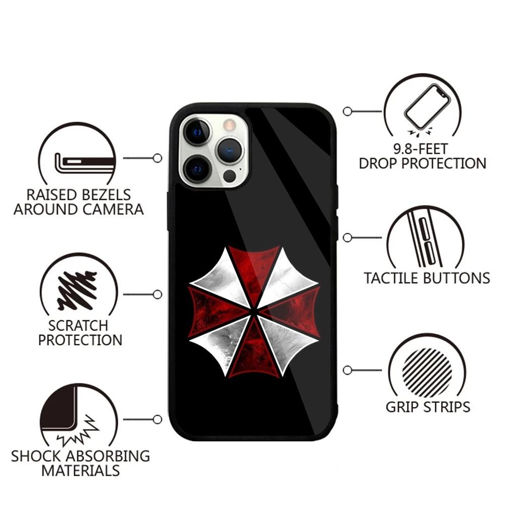 Чехол для телефона Game R-Resident E-Evils для iPhone 15,14,13,12,11,Plus,Pro,Max Mini Magsafe Магнитная беспроводная зарядка
