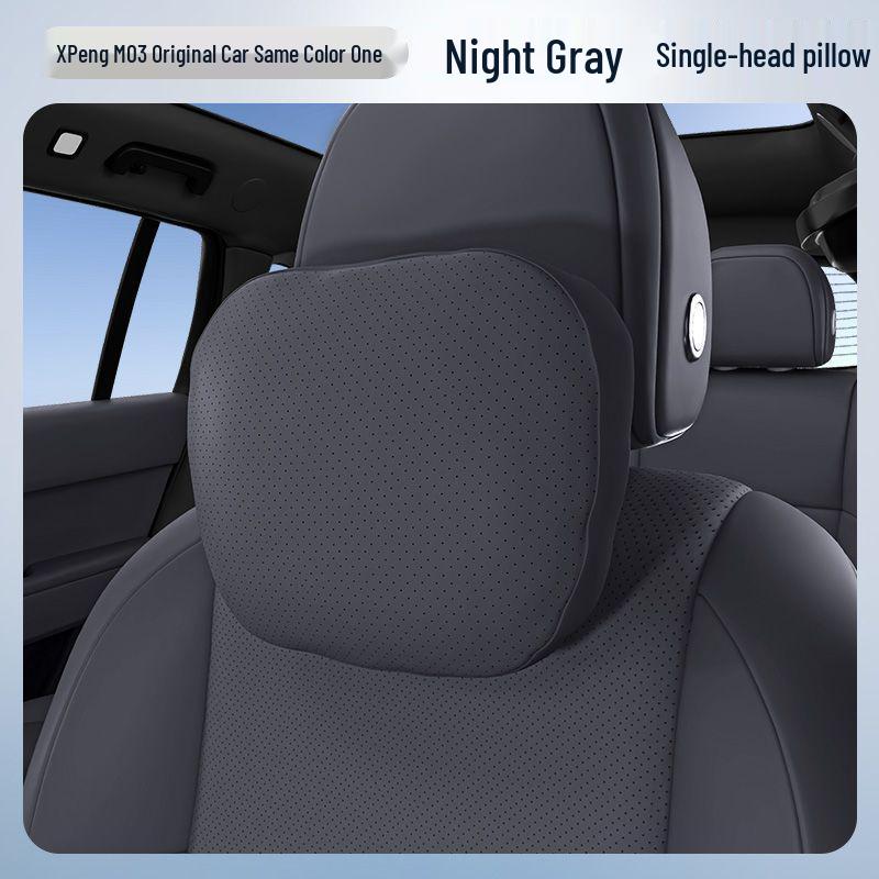 Xpeng M03 Car Headrest & Lumbar Support Pillow for Neck & Waist Protection