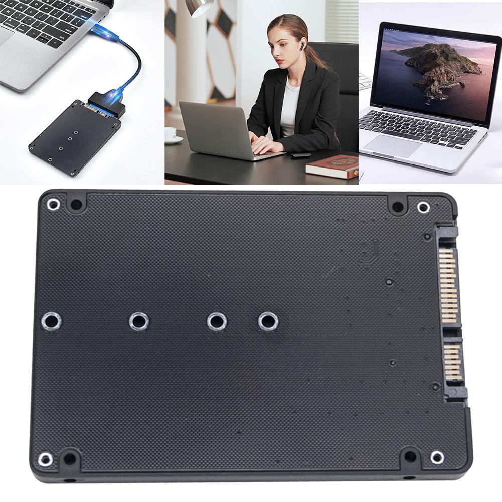 M.2 NGFF SSD Протокол MSATA К Последовательному Порту Внешний Бокс для Жесткого Диска 6 Гбит/с Двойного Назначения M.2 NGFF SSD к Адаптерной Карте SATA3.0 для ПК