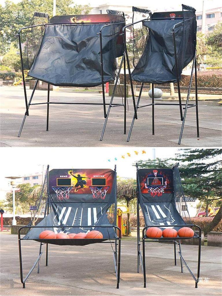 Electronic Auto-Scoring Basketball Hoop for Indoor Play - Suitable for Adults & Children